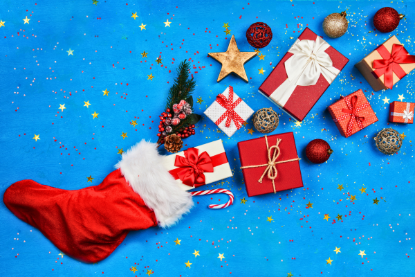 Christmas mini playdoh set/Sensory play/Stocking stuffer/Kids Christmas gift