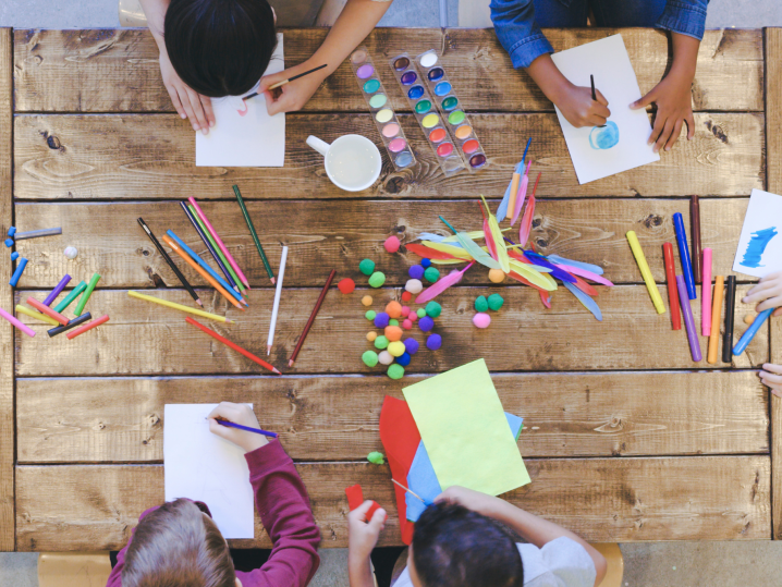 Chicago - kids art lesson Shot