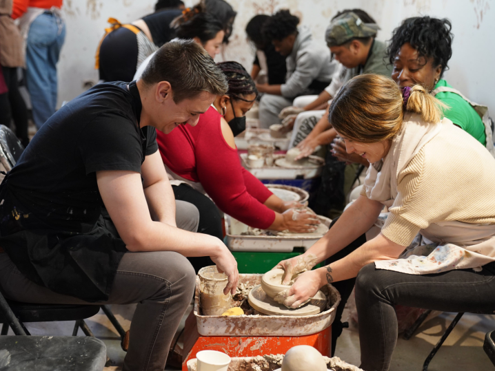 Chicago - couples pottery Shot