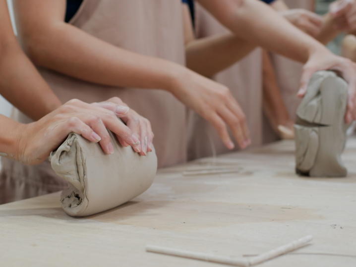 Chicago - hand building pottery Shot