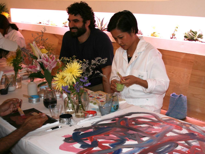 NYC - abstract art class Shot