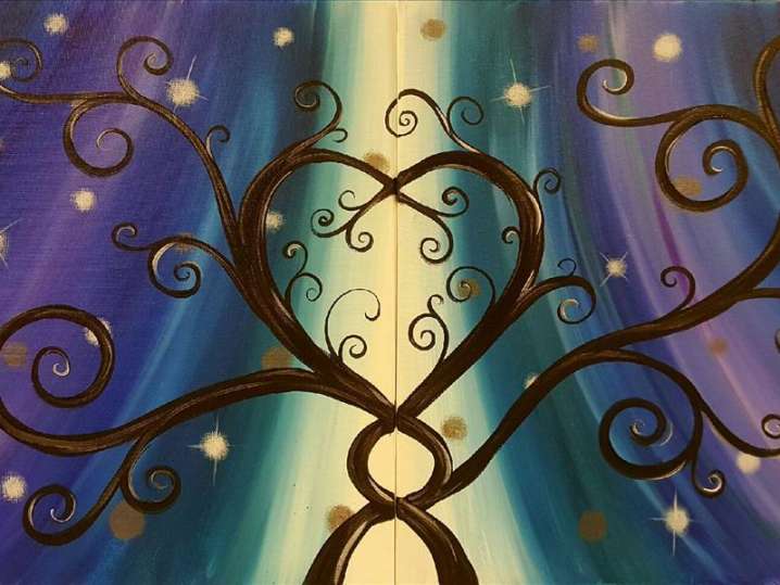 Paint and Sip - Twisted Heart - Houston | Classpop!