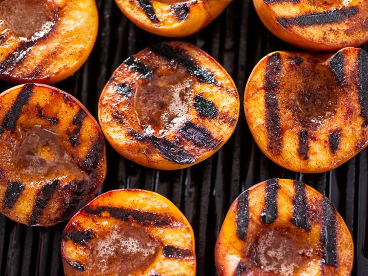 grilling peaches | Classpop Shot