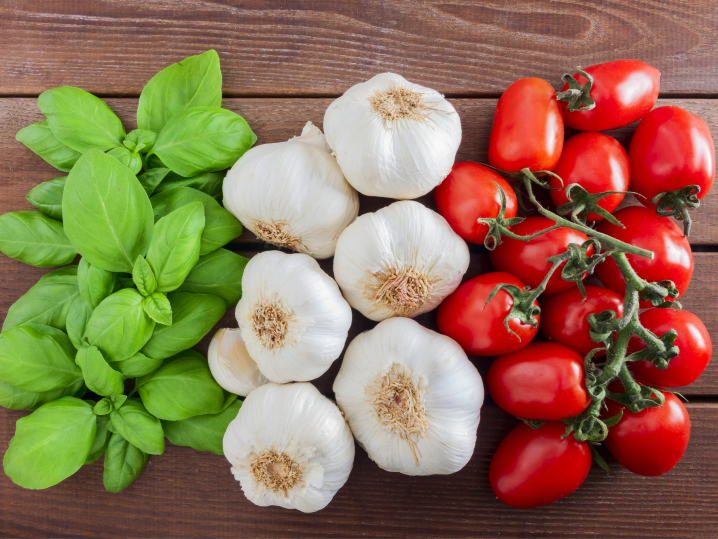 San Diego - marinara ingredients Shot