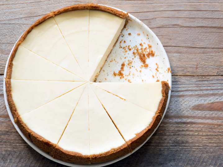 cheesecake with graham cracker crust | Classpop Shot