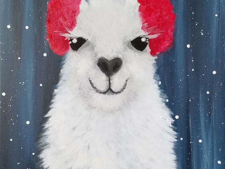 Boston - November 19 - Yep, it's a Llama in a Turtleneck Shot