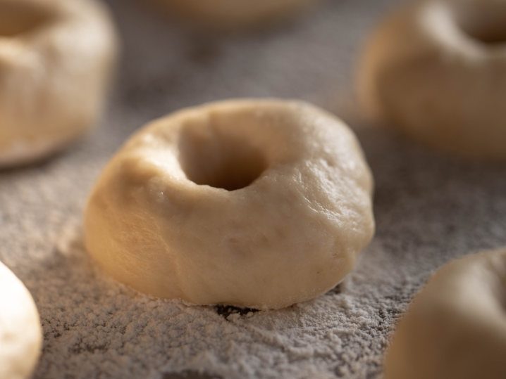 donuts preparation Shot