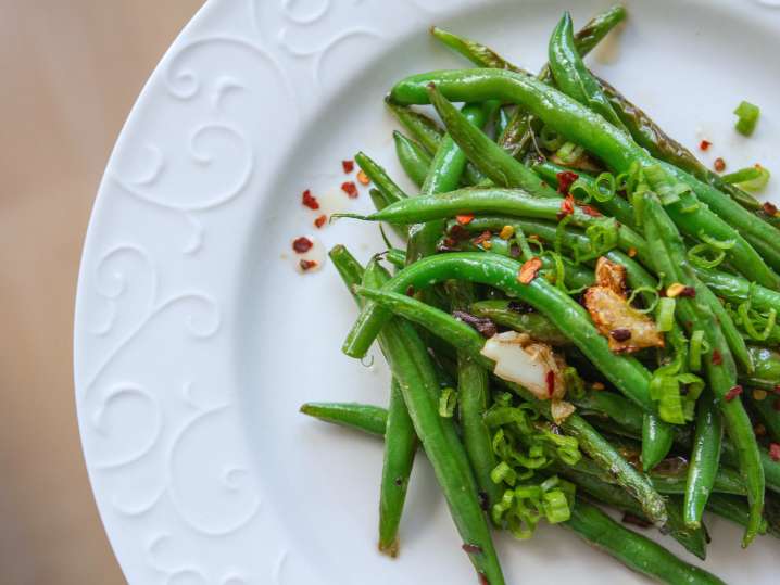 chinese stir fried green beans | Classpop Shot