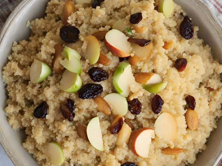 Cous Cous With Apples, Raisins & Almonds | Classpop Shot