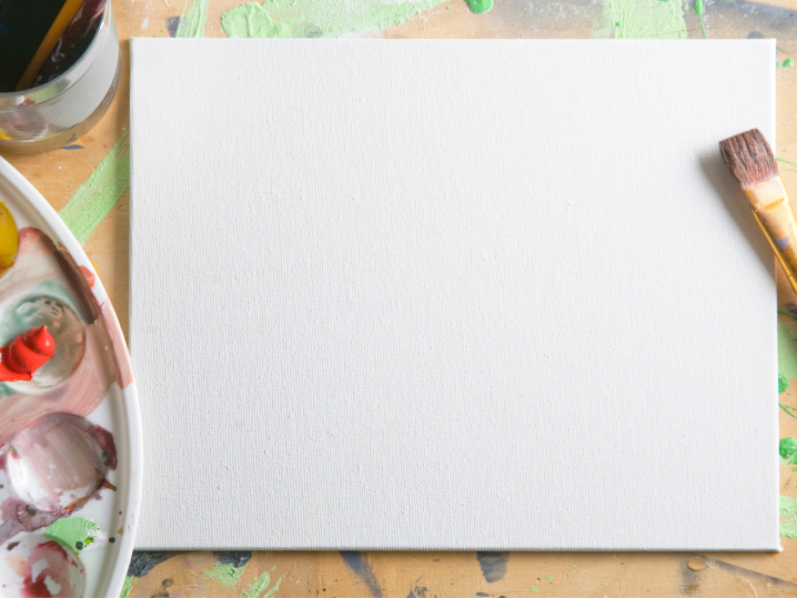 Tampa - paint and sip white canvas Shot