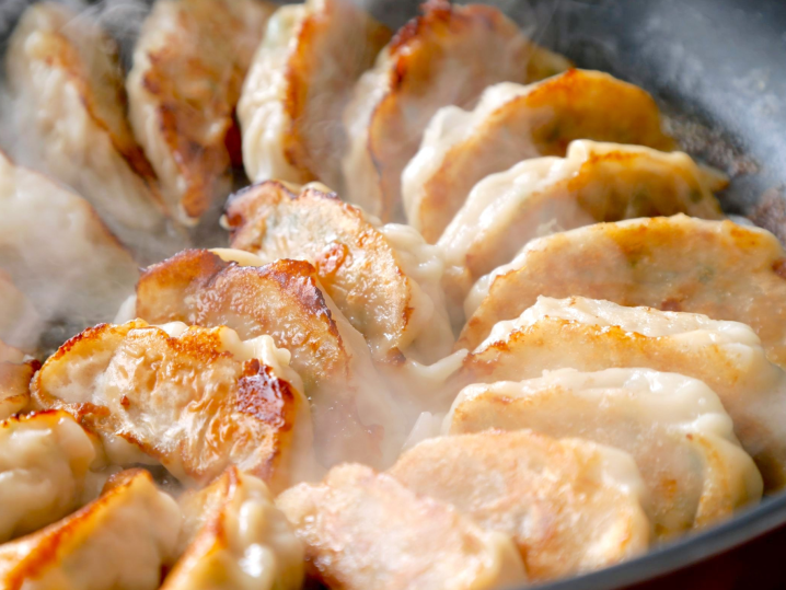 San Antonio - dumplings cooking Shot