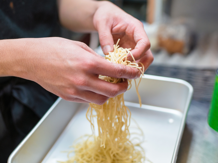 Nashville - preparing noodles Shot