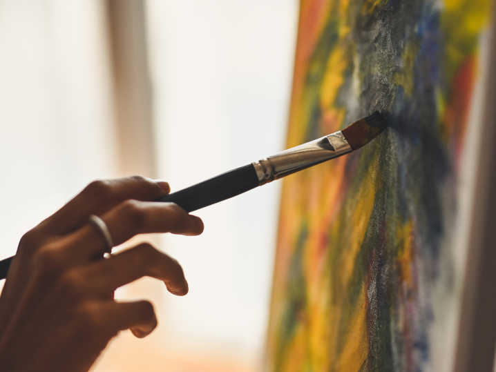 Tampa - painting on canvas Shot