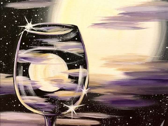 Paint and Sip - Serenity in the Moonlight - San Antonio | Classpop!