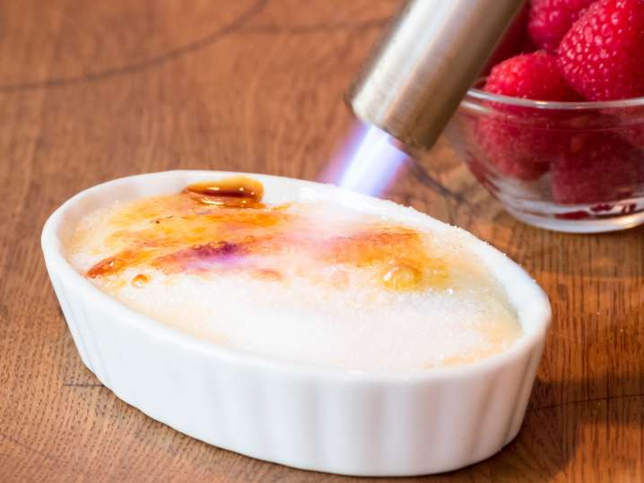 NYC - crema catalana Shot