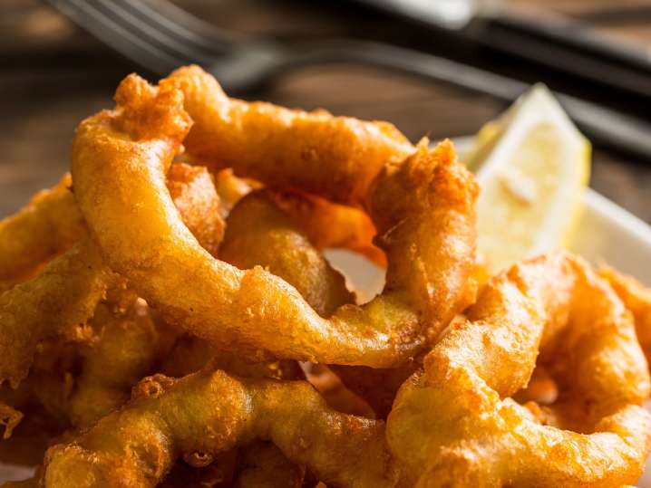 NYC - calamari tapas Shot