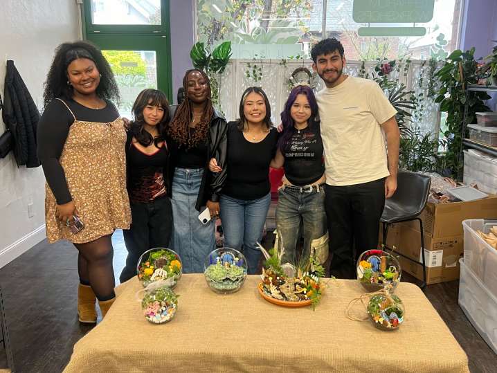 Bay Area - terrarium making class Shot