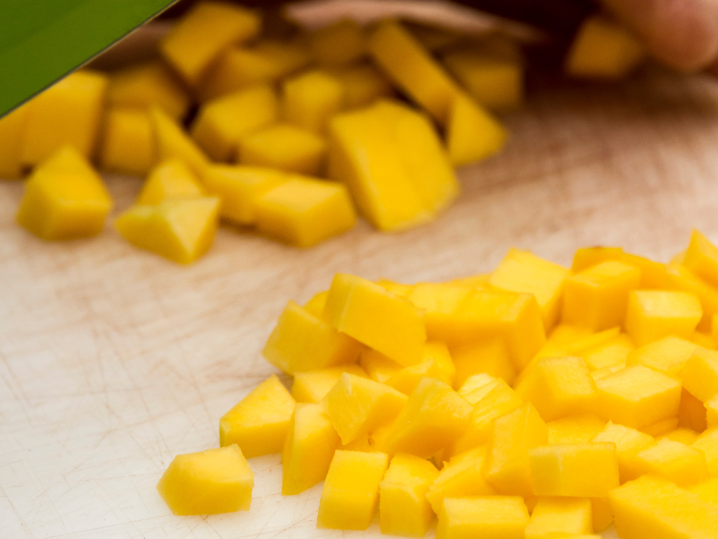 Boston - cutting mango Shot