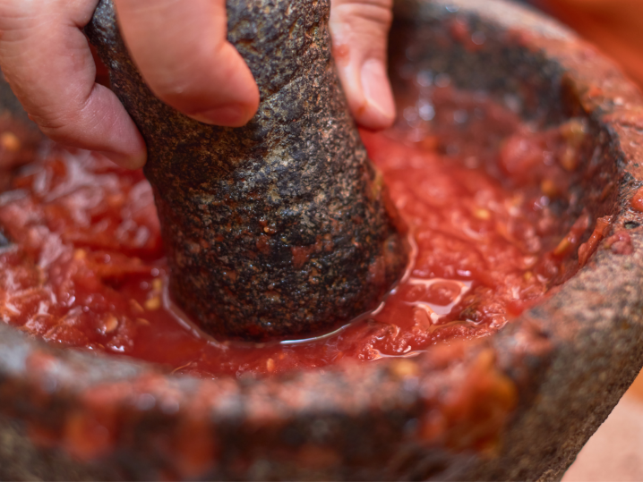 Colorado Springs - salsa preparation Shot