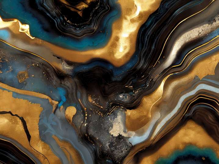 Nashville - geode-inspired painting (2) Shot