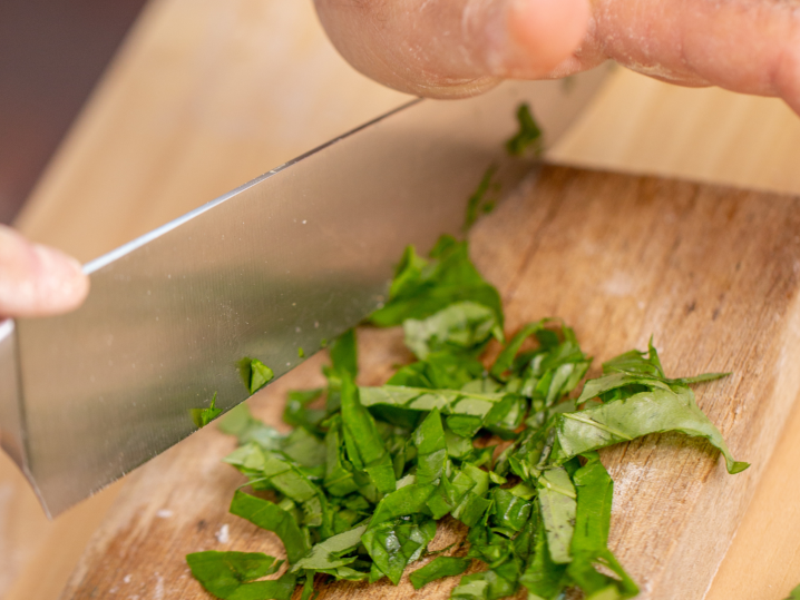 Vancouver - cutting basil Shot