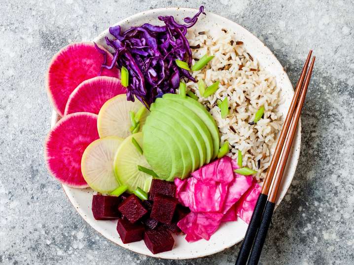 Toronto - vegan poke Shot