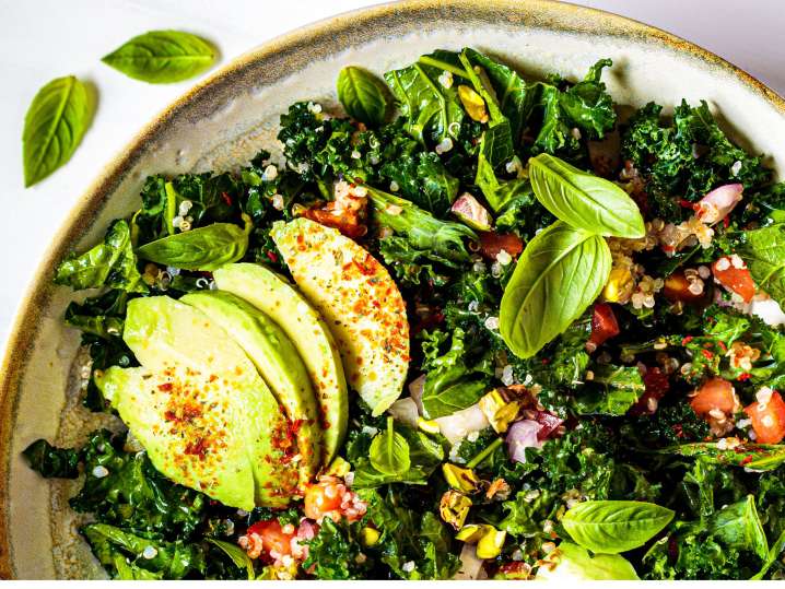 Chicago - quinoa and avocado salad Shot