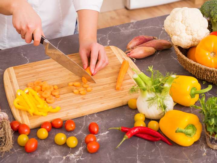 No waste vegetable cooking Shot