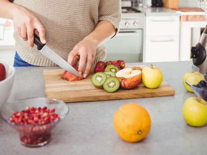 Cutting fruit Shot