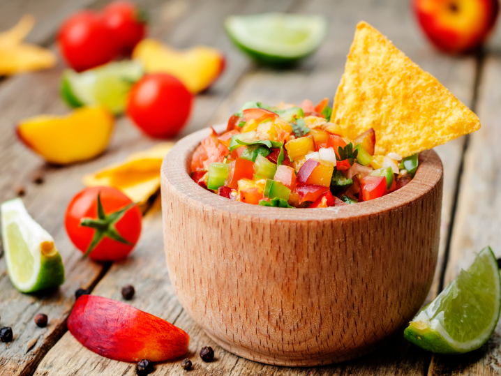 Fresh salsa Shot