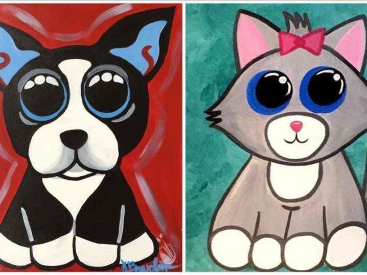 Paint and Sip - The Cutest One - Family Fun - Pasadena | Classpop!