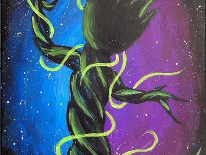 Paint and Sip - Galactic Tree Friend - Family Fun Kids Camp - Pasadena ...