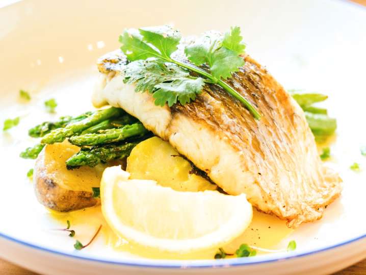 Steamed pollock Shot