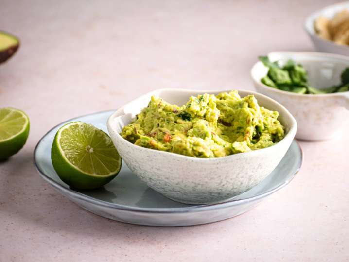 Fresh guacamole Shot