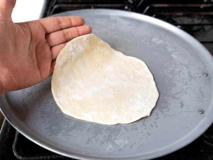 Fresh tortilla Shot