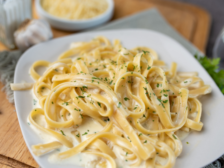 Toronto - alfredo sauce pasta Shot