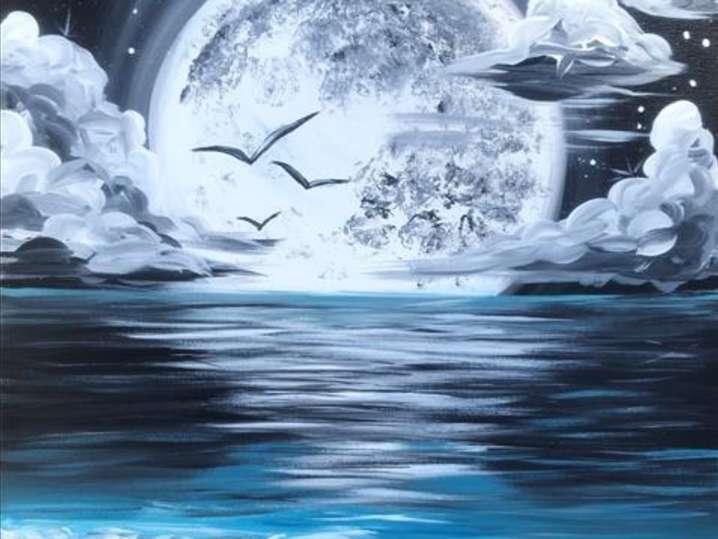 Paint and Sip - The Beach Awakens - Pasadena | Classpop!