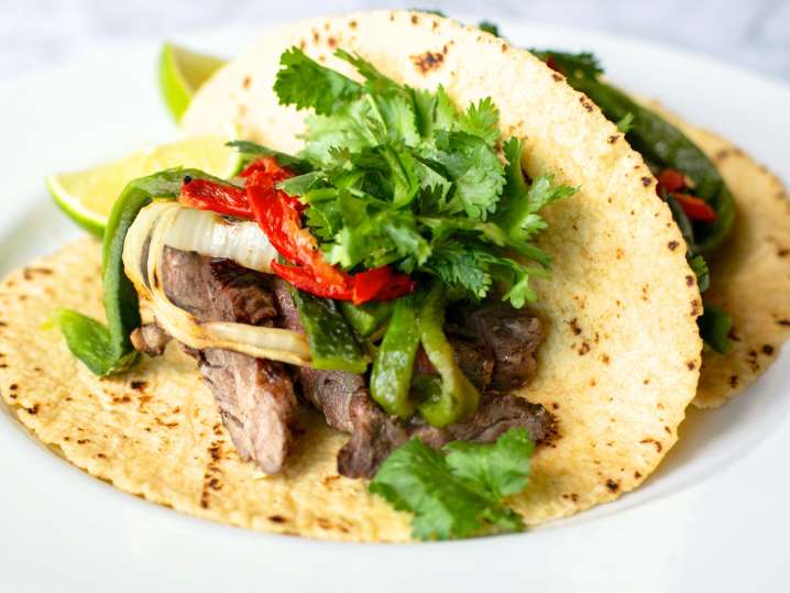 Carne asada taco Shot