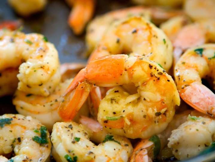 NYC - cooked shrimps Shot