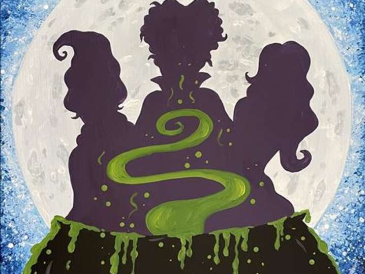 Paint and Sip - The Witches Brew at Midnight - Houston | Classpop!