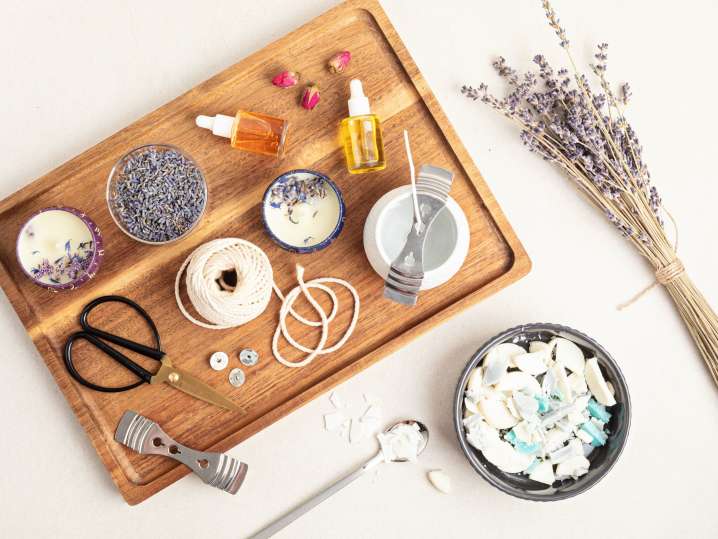 Dallas - Soy Wax, Essential Oils, Wicks, and Pots for Candle Making Shot