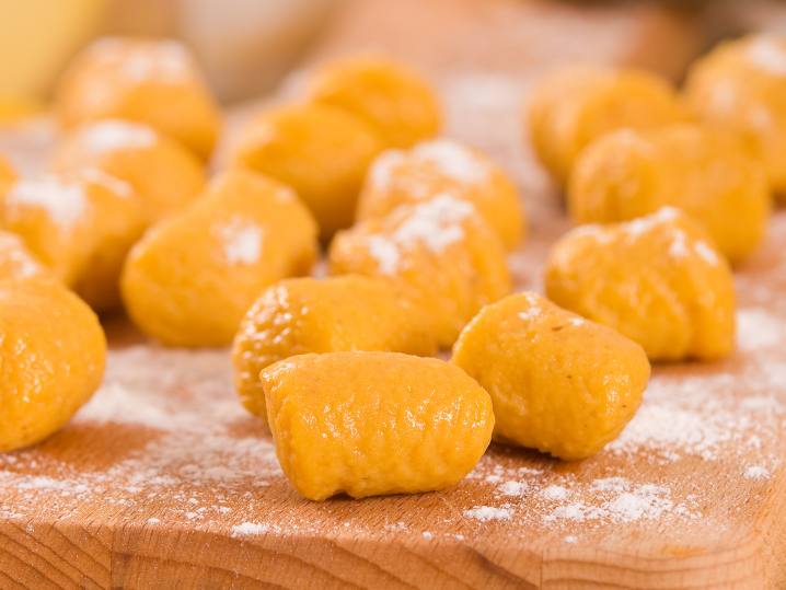 Los Angeles - Raw pumpkin gnocchi Shot