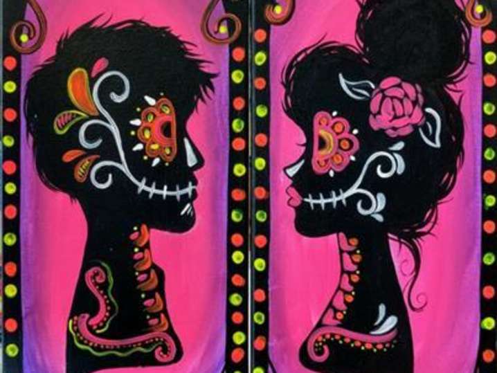 Paint and Sip - Day of the Date - Austin | Classpop!