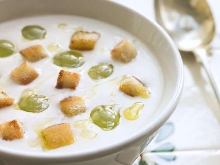 ajo blanco soup Shot