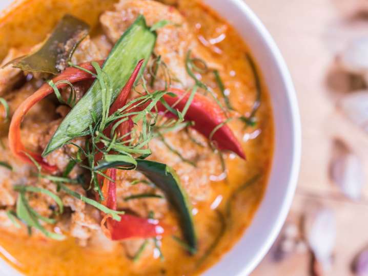 San Antonio - chicken curry Shot