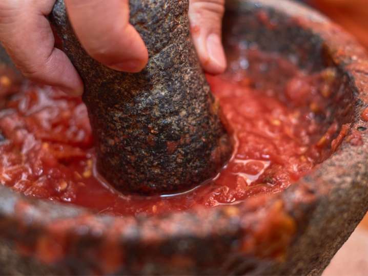 Las Vegas - Red salsa Shot