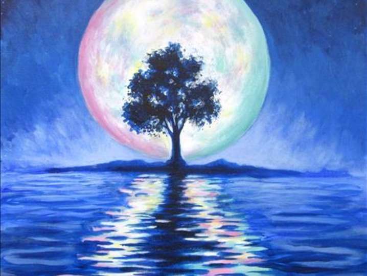 Paint and Sip - Moon Reflections - New Braunfels | Classpop!