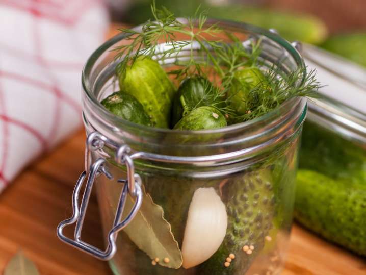 Baltimore - Pickled Cucumbers in Jars Shot