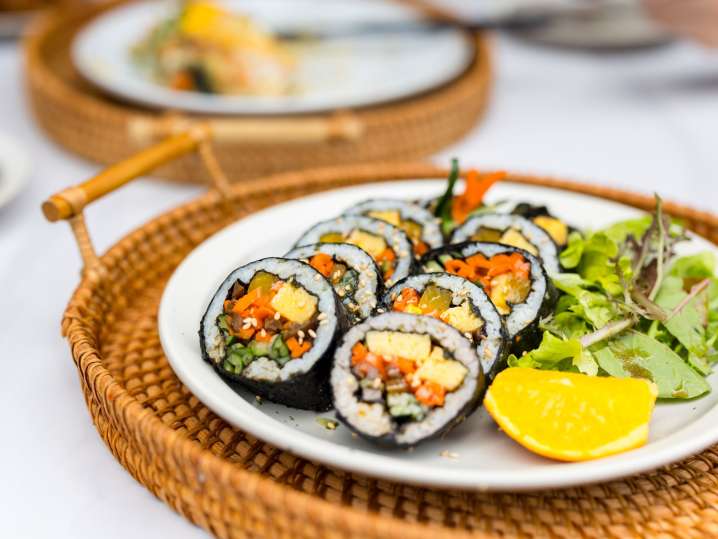 Baltimore - handrolled sushi Shot