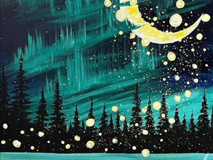 Paint and Sip - Neon Moon - New Braunfels | Classpop!